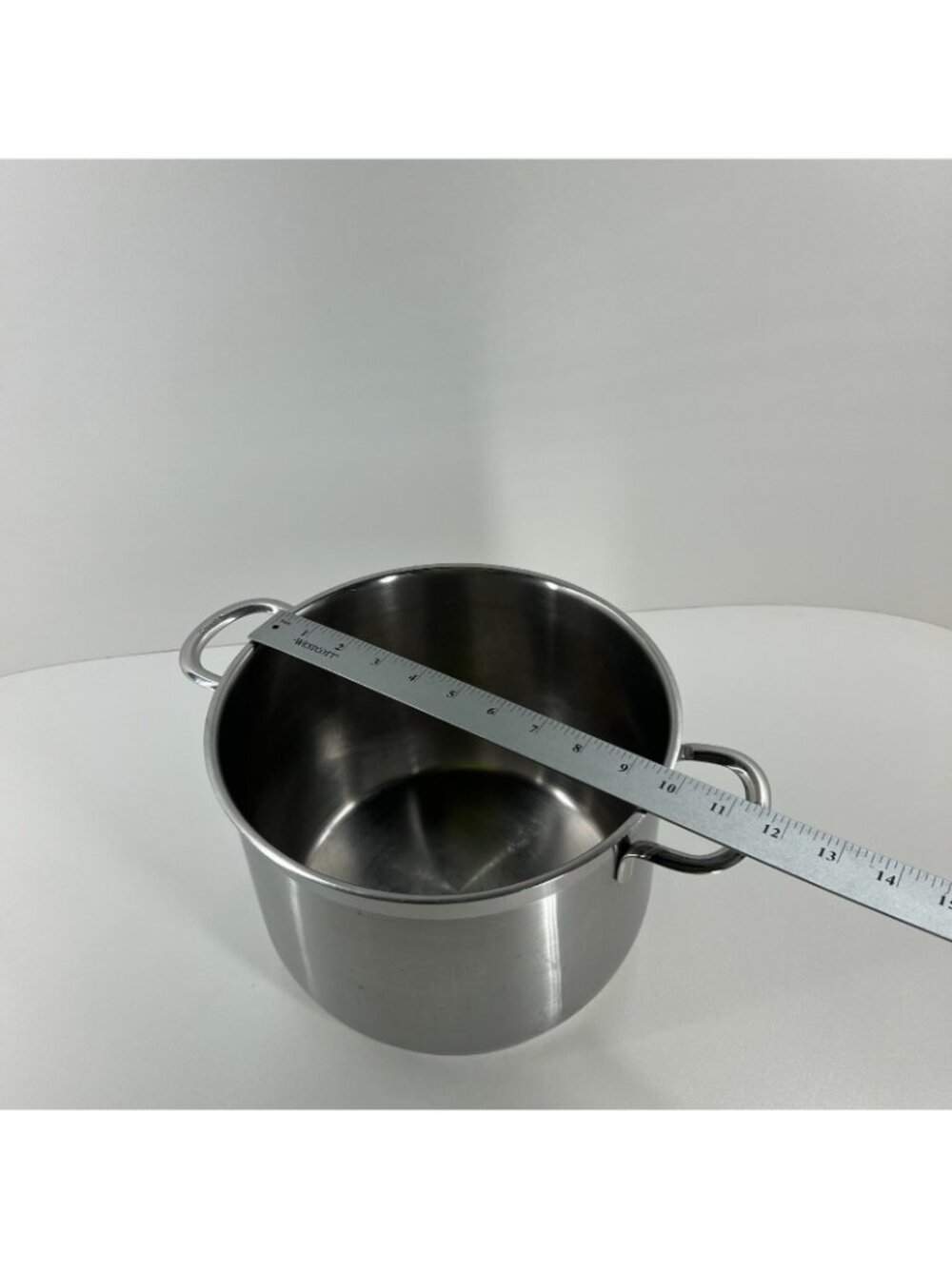 Chantal SL33-240 Stainless Steel Stockpot 8 Qt Two Handle Cooking Pot No Lid - Picture 4 of 11